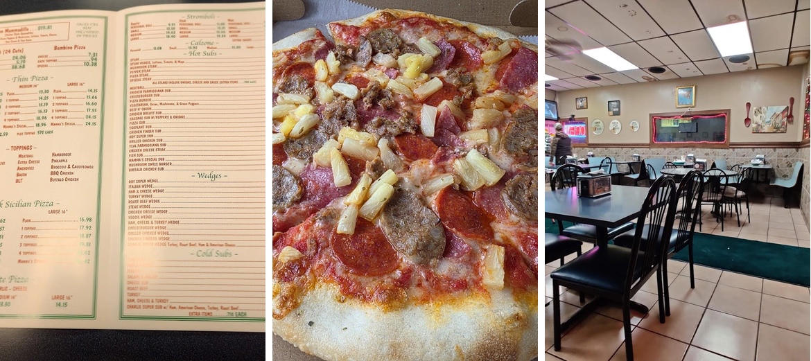 Mamma's Pizza & Restaurant Menu
